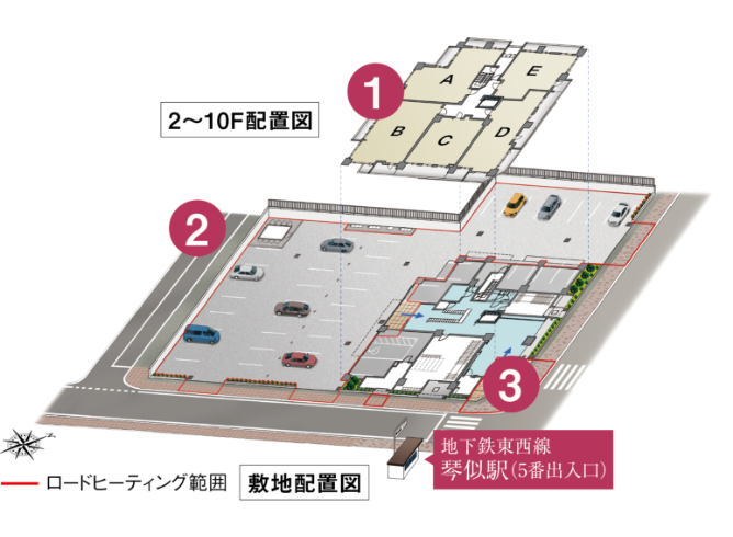 敷地配置図