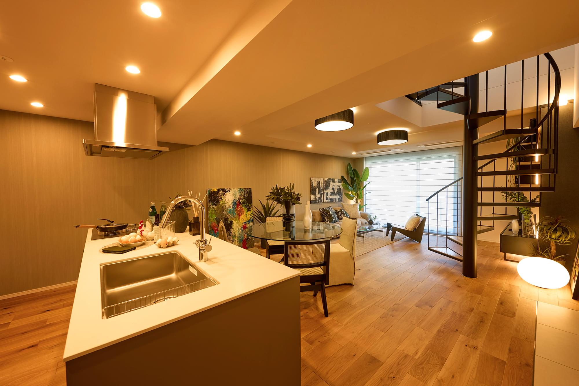 Living Dining Room（Sタイプ／408号室・分譲済）