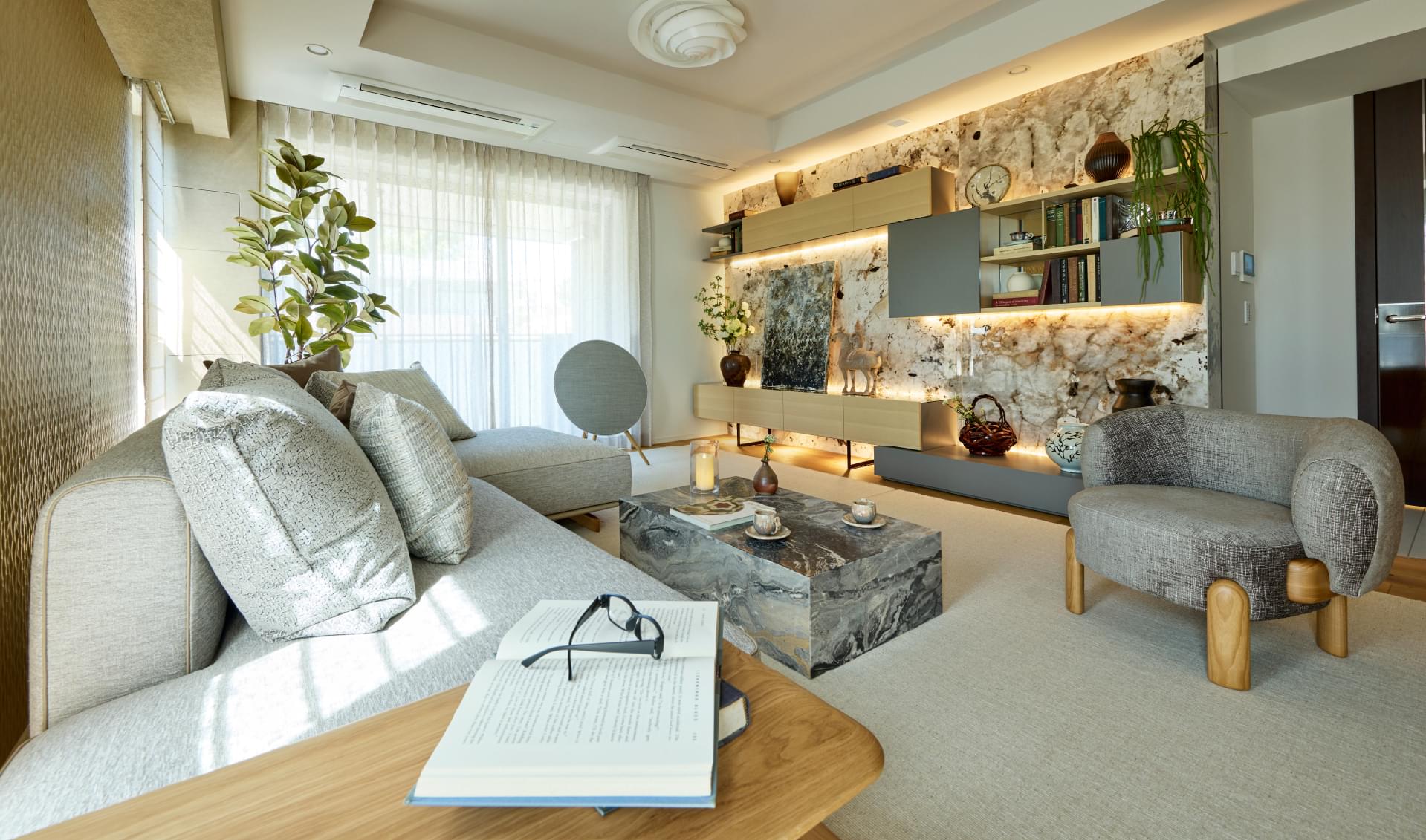 Living Dining Room （Tタイプ／409号室／2026年5月撮影）