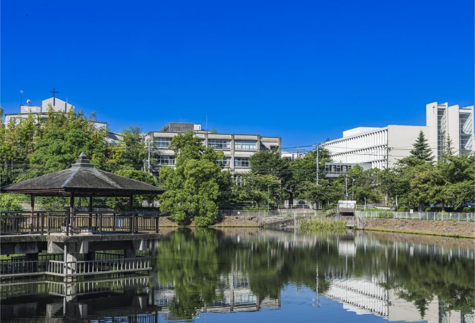 隼人池公園（550m/徒歩7分）