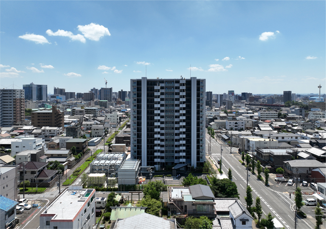 外観写真（北面）＜2024年7月撮影＞