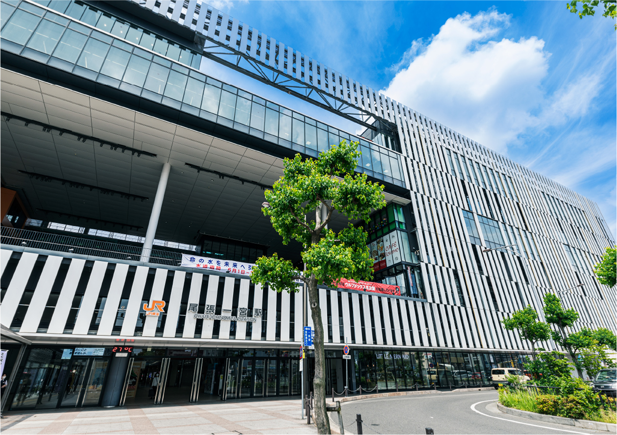 JR東海道本線「尾張一宮」駅（800m・徒歩10分）