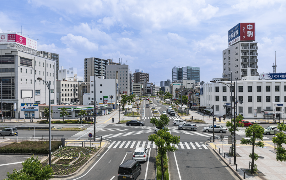 JR「尾張一宮」駅周辺