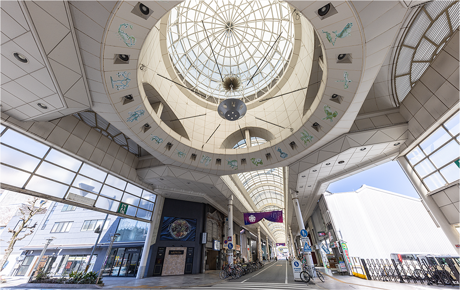 一宮市本町商店街（900ｍ・徒歩12分／中央部付近）