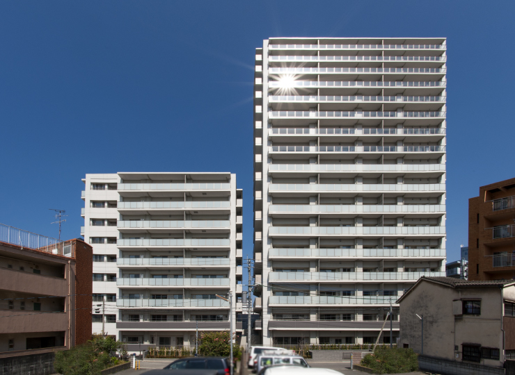 ウェリスサンリヤン薬院 福岡県福岡市、2013年竣工（分譲済）、92戸