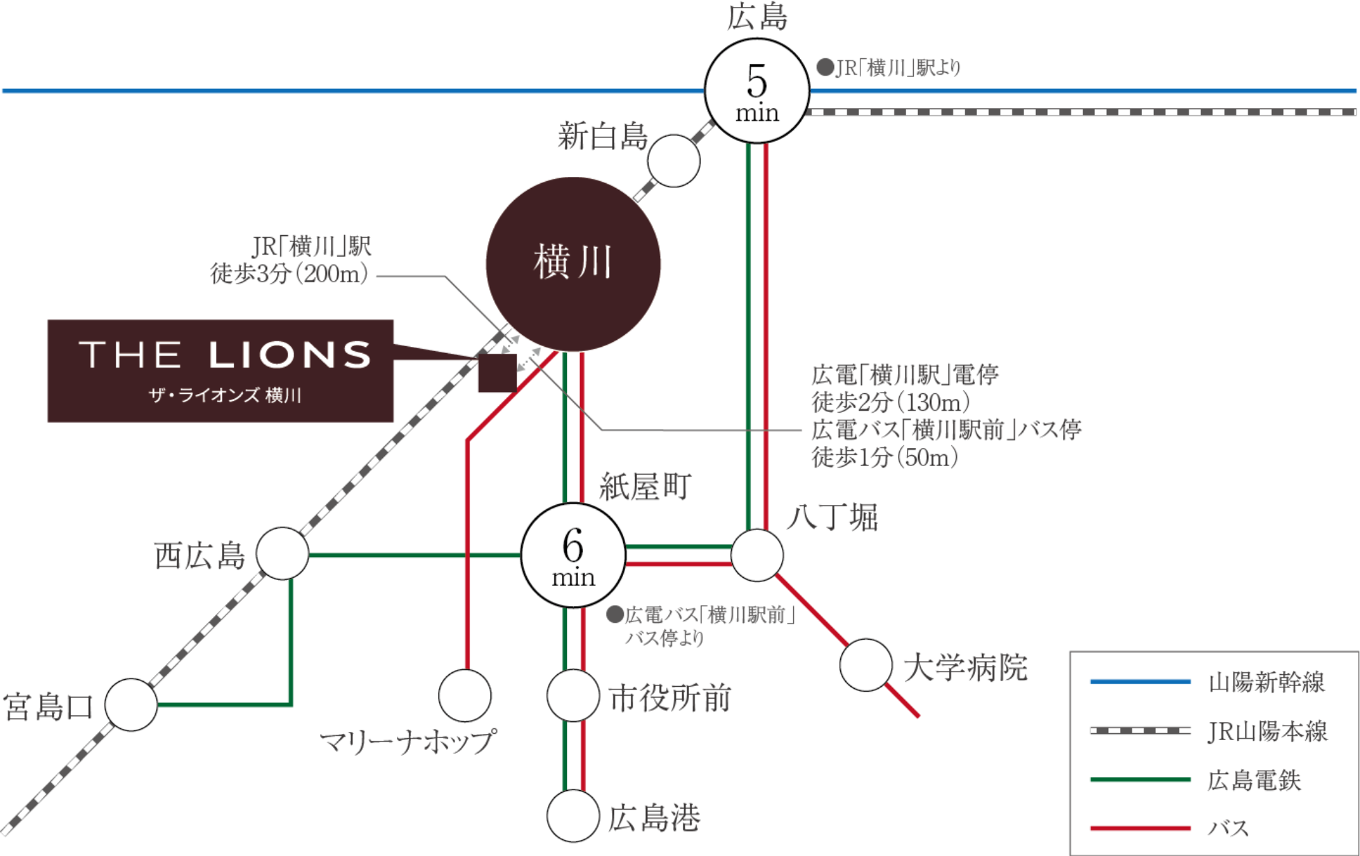 交通アクセス図 