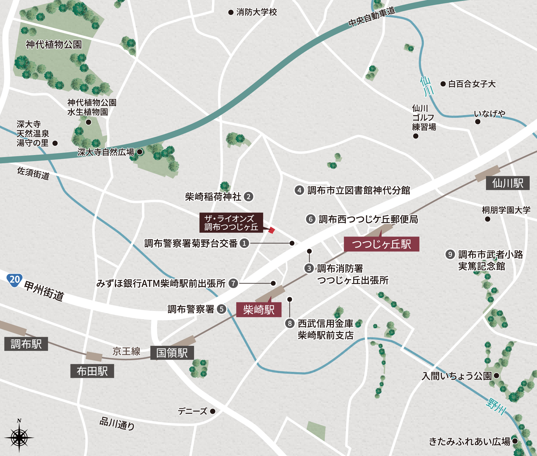 公共・金融施設