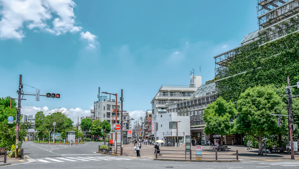 大岡山南口商店会（200m／徒歩3分 大田区北千束3-35（計測地））