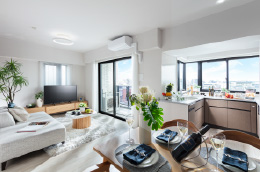 Living Dining Kitchen