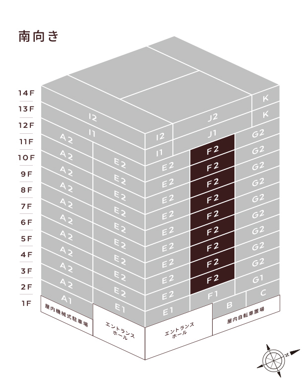 住戸位置概念図
