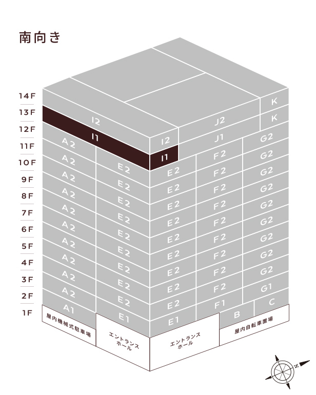 住戸位置概念図