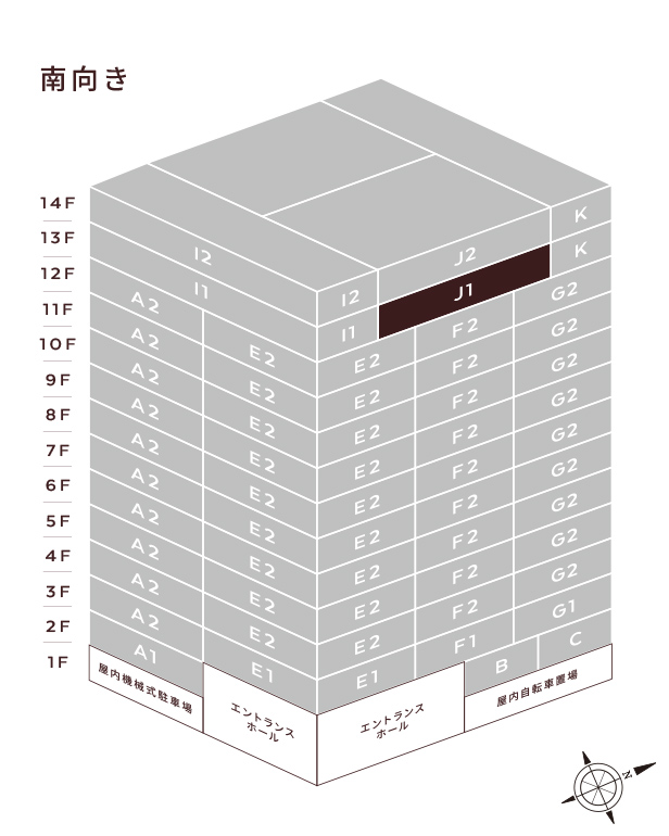 住戸位置概念図