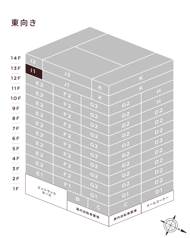住戸位置概念図
