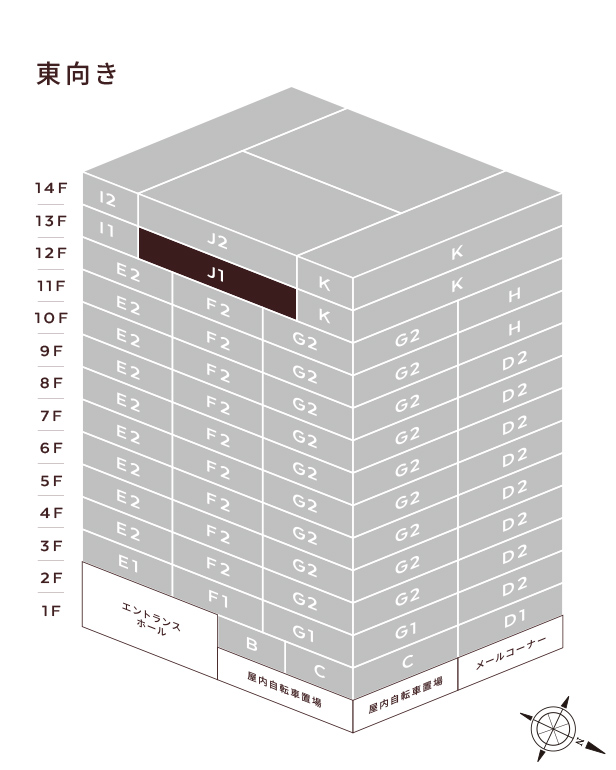 住戸位置概念図