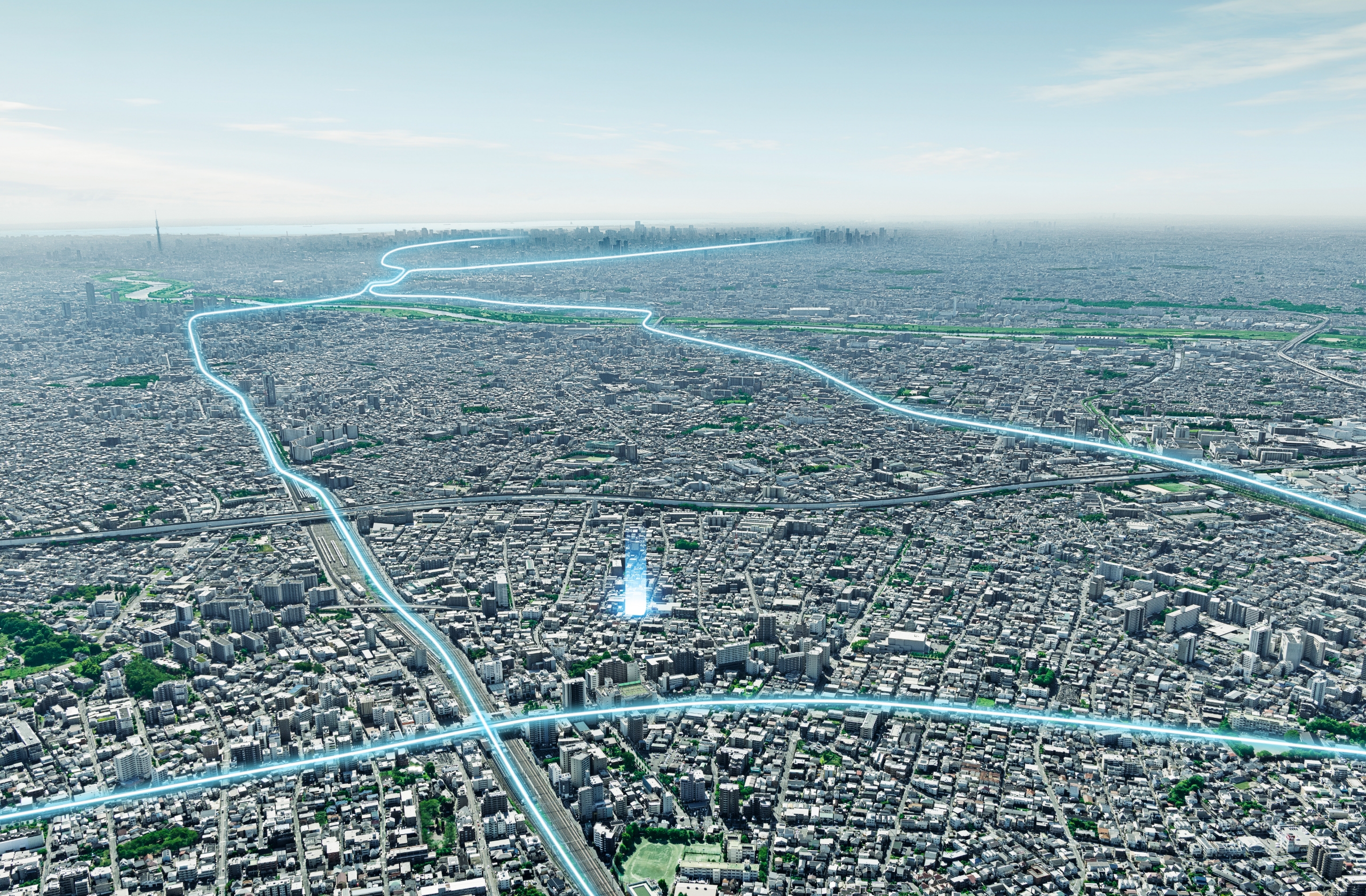 航空写真（2025年10月撮影）