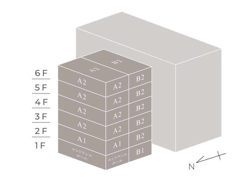 住宅位置概念図