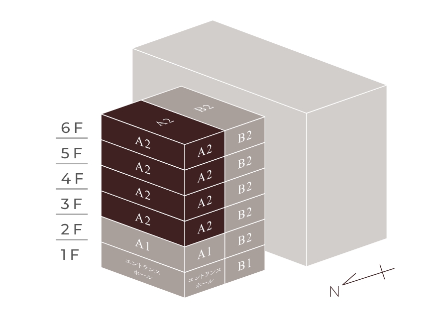 住宅位置概念図