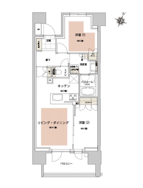 間取り図の例