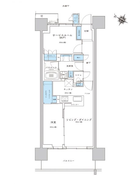 間取り図の例